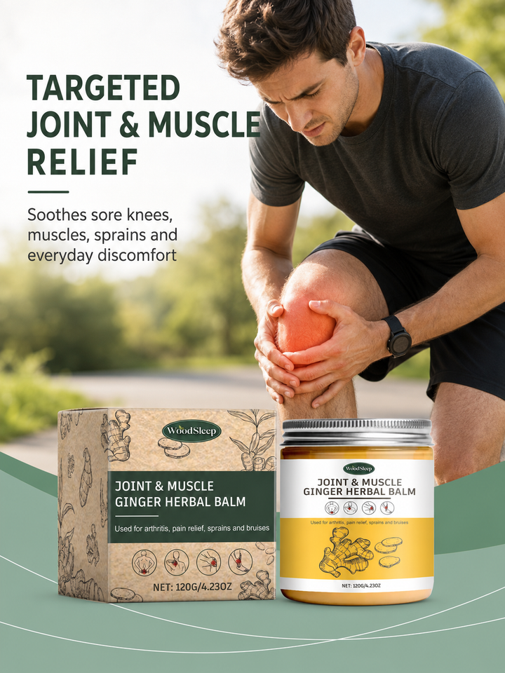 Ginger Joint Care Cream — Natural Relief for Aching Knees