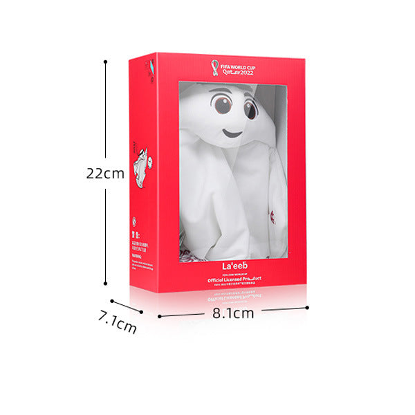 World Cup La'eeb Mascot Souvenir Display Gift Decor