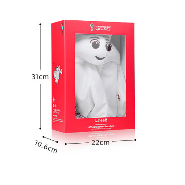 World Cup La'eeb Mascot Souvenir Display Gift Decor