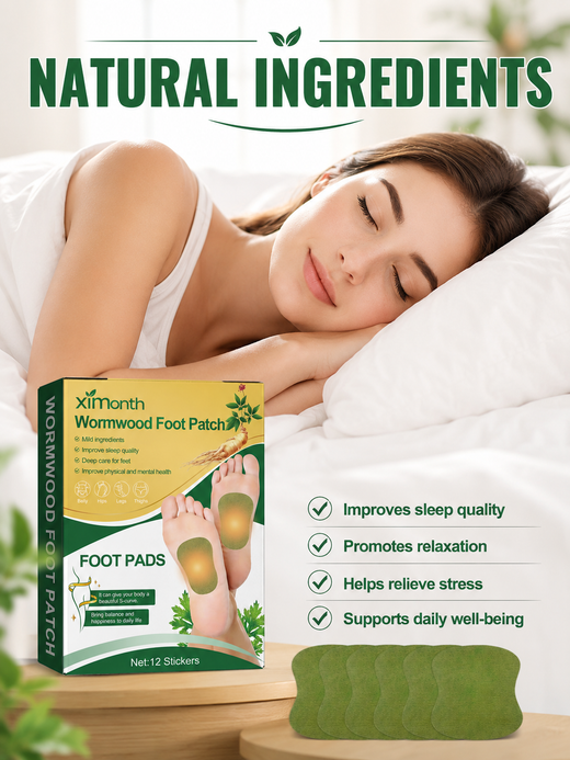 Wormwood Foot Patches – Herbal Overnight Detox for Better