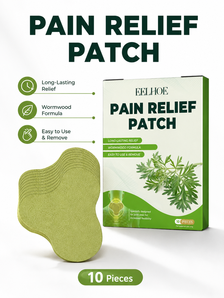 Wormwood Pain Relief Patches – Targeted Joint & Muscle