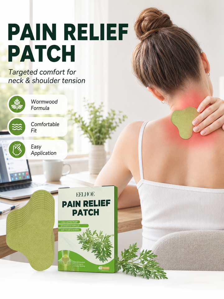 Wormwood Pain Relief Patches – Targeted Joint & Muscle