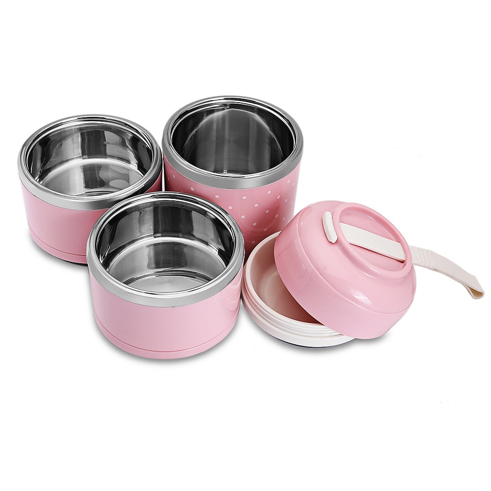 Leak-Proof Stackable Stainless Steel Lunch Box for Work