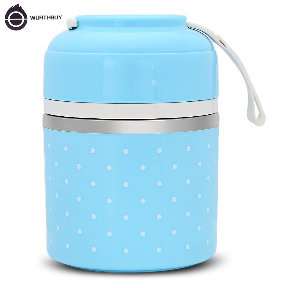 Leak-Proof Stackable Stainless Steel Lunch Box for Work