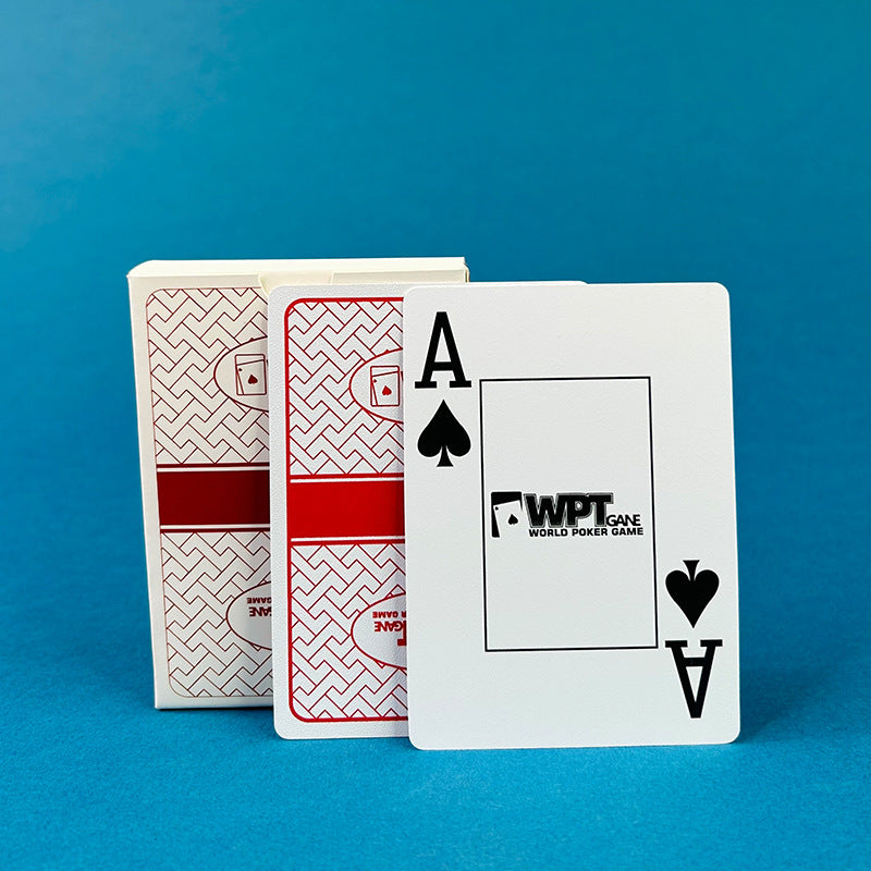 Plastic Poker Cards for Waterproof, Tournament Play