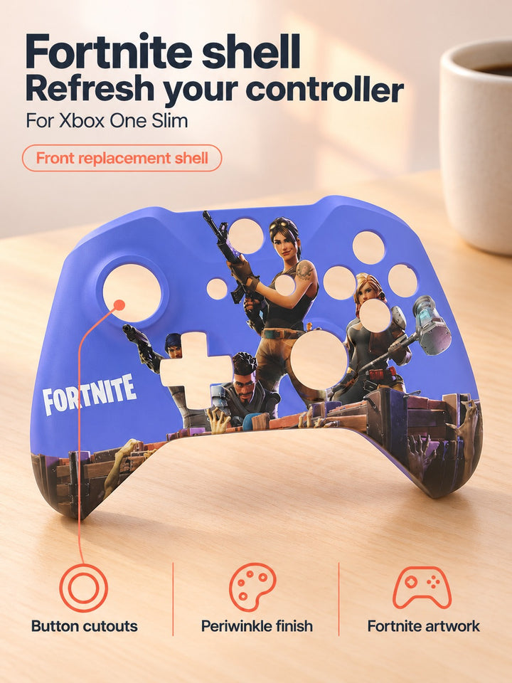 Xbox One Slim Fortnite Controller Shell Replacement
