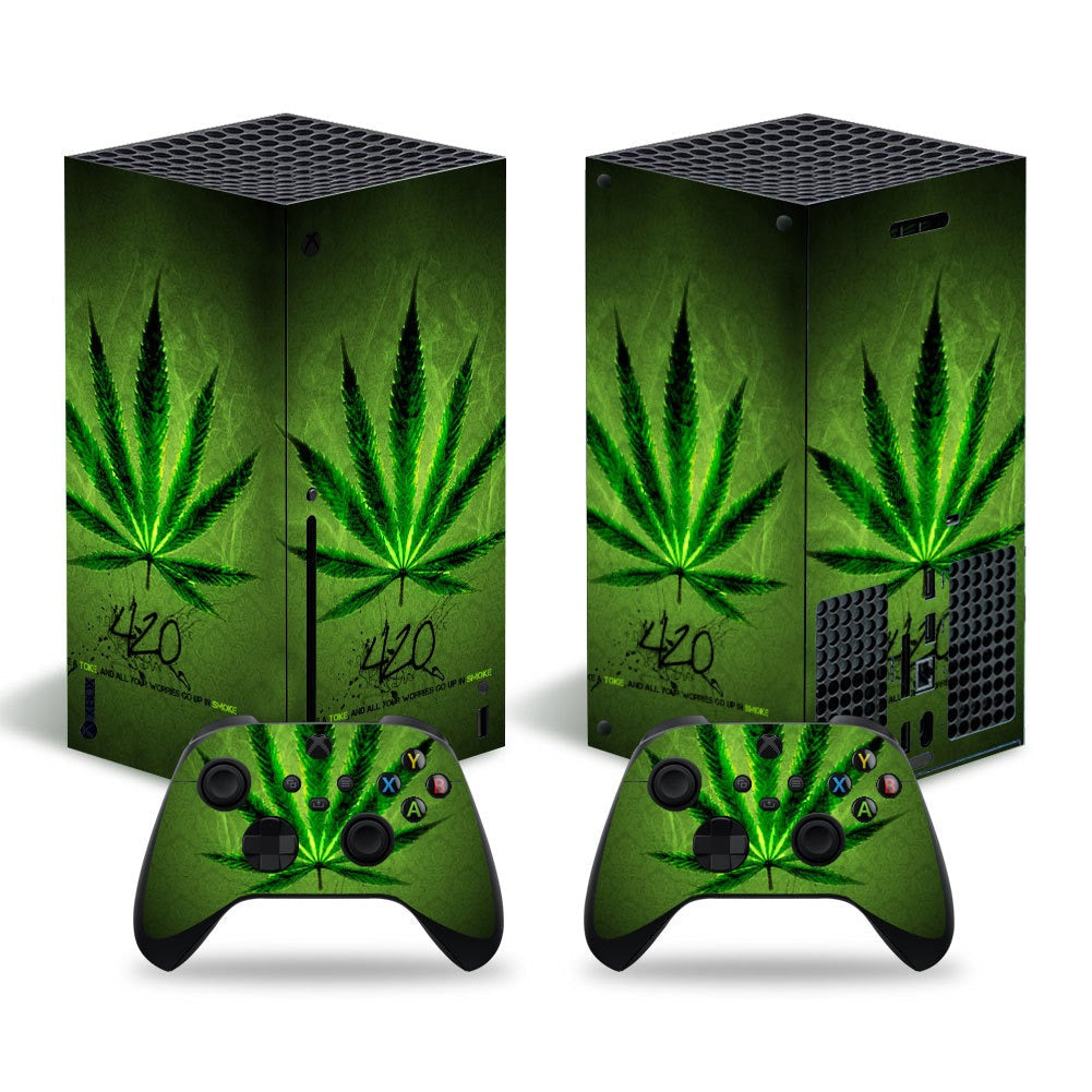 Xbox Series X Console Skin with Matching Controller Skins