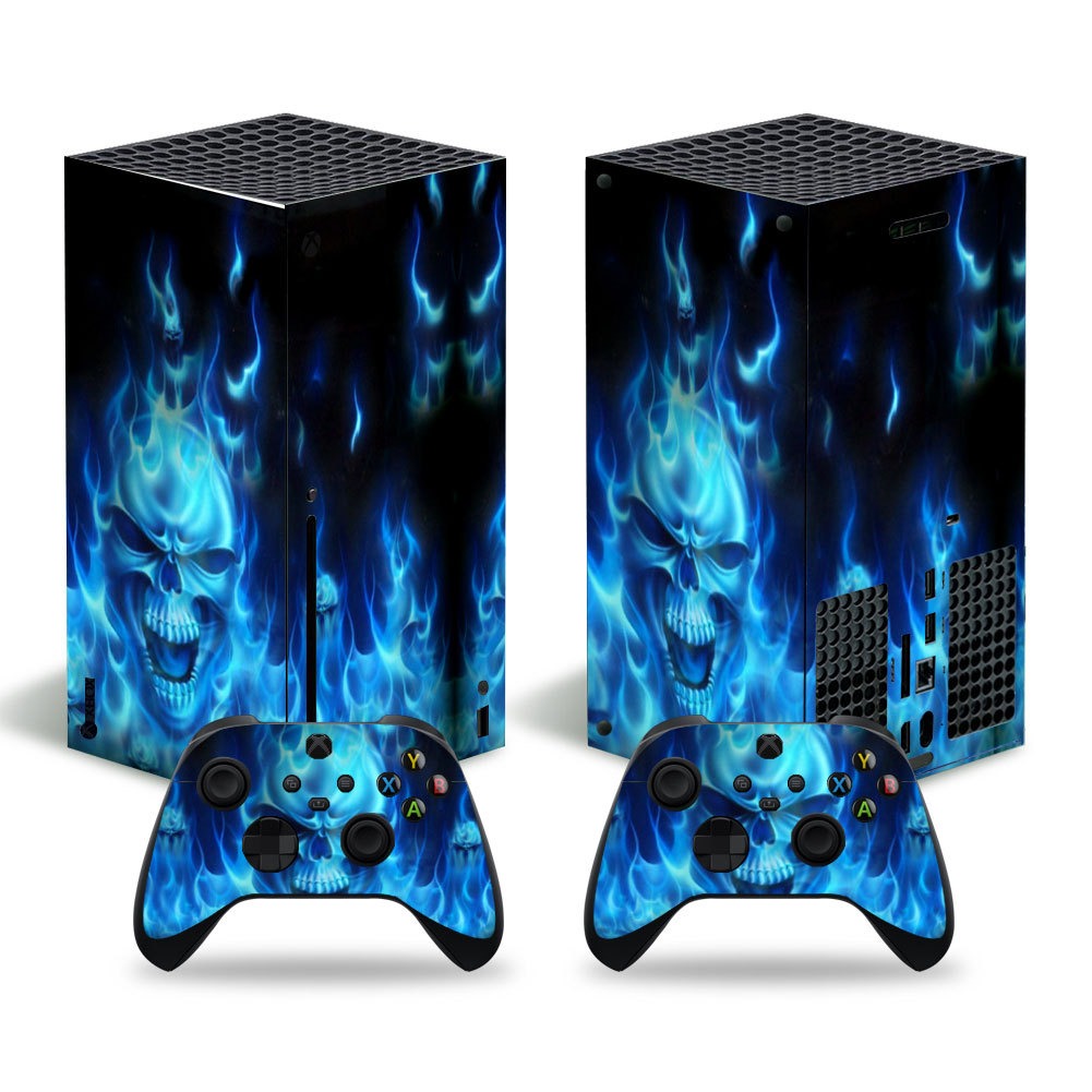 Xbox Series X Console Skin with Matching Controller Skins