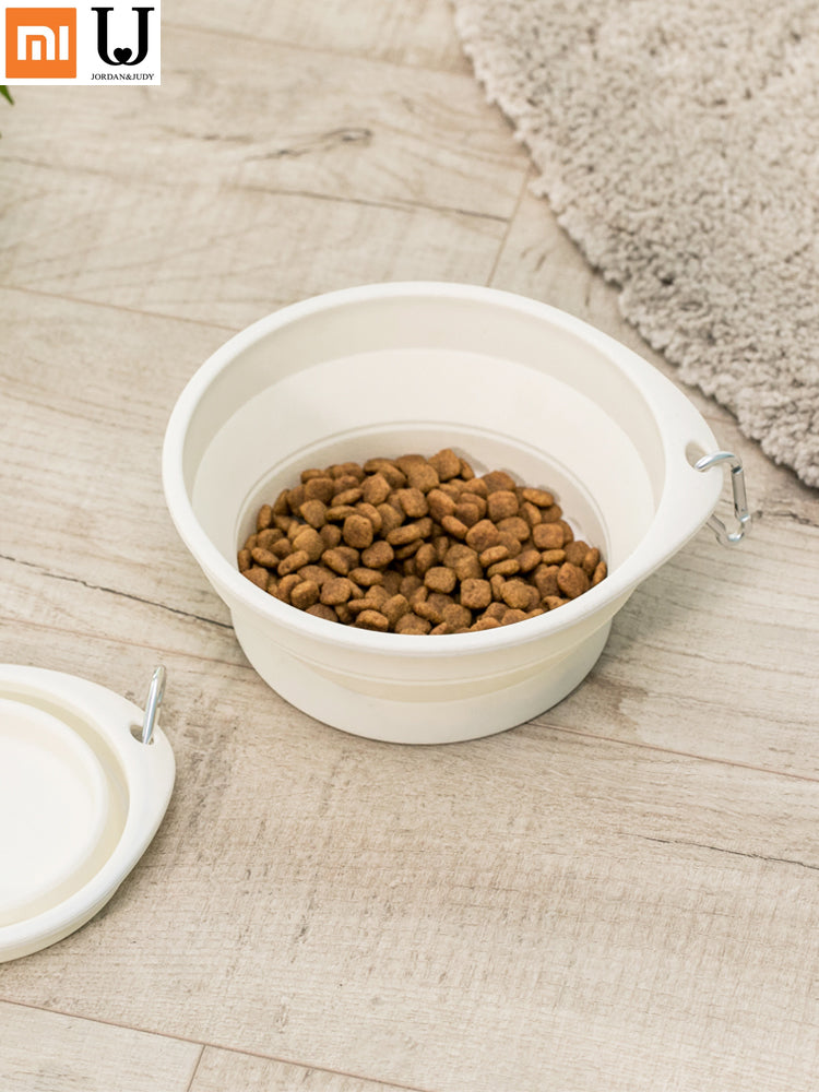 Foldable Silicone Pet Bowl for Travel & Hiking