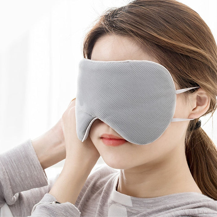 Light-Blocking Sleep Eye Mask with Breathable Ice Silk