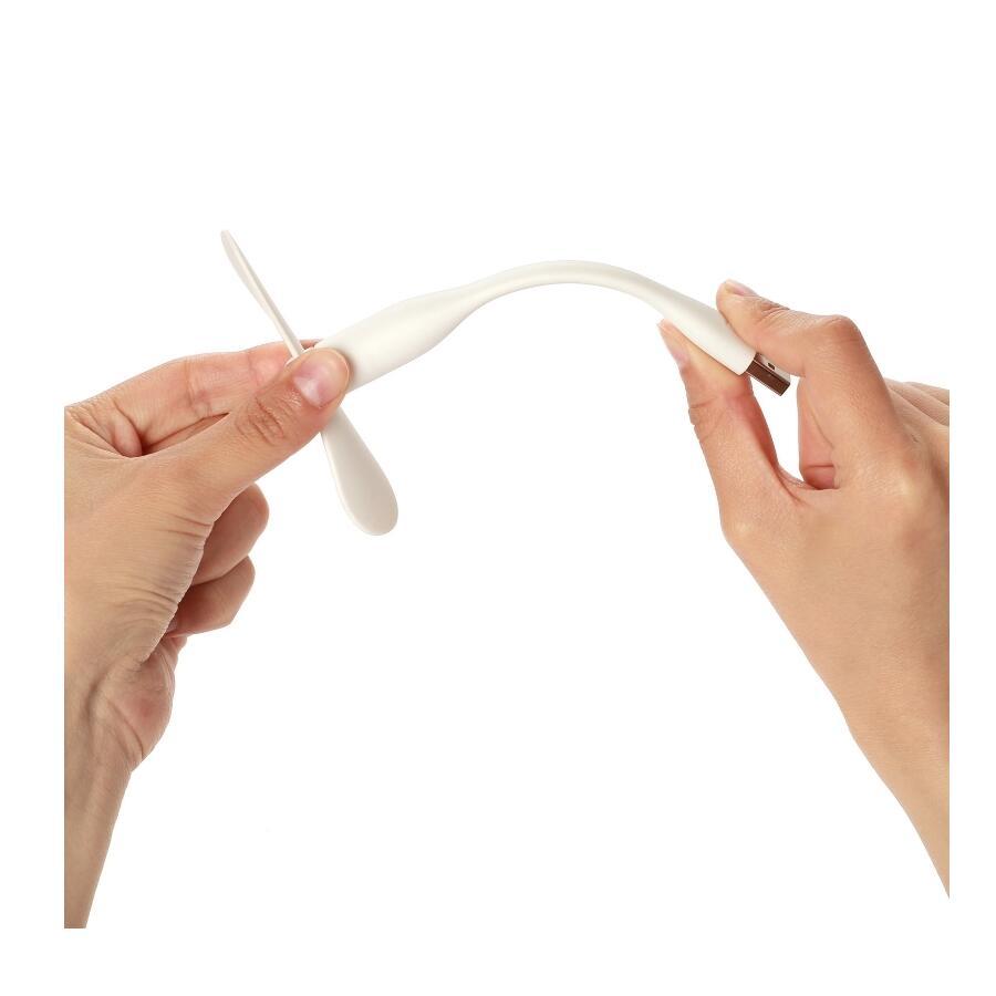 Portable USB Fan with Flexible Neck for Power Banks