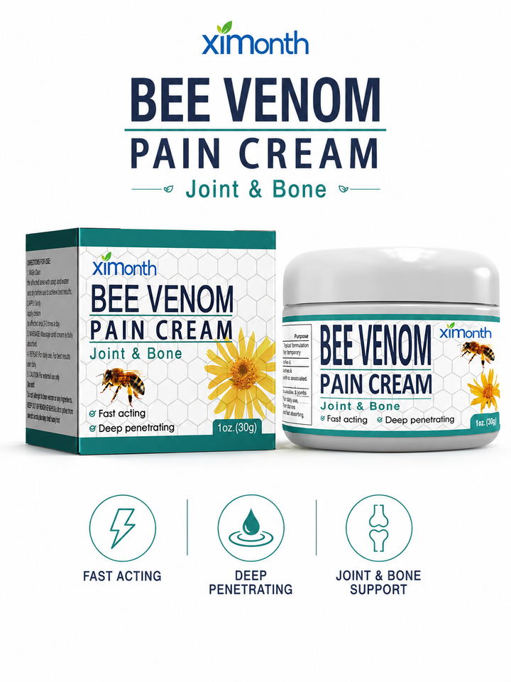 Bee Venom Joint Cream - Fast-Acting Bone & Joint Relief