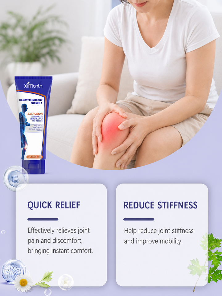 Joint Relief Massage Cream – Soothe Elbows & Knees Naturally