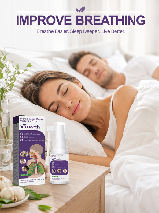Herbal Lung & Throat Spray — Fast Phlegm Relief, 30ml