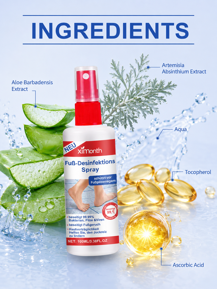 Foot Spray for Smelly Feet — Daily Cleansing & Freshness