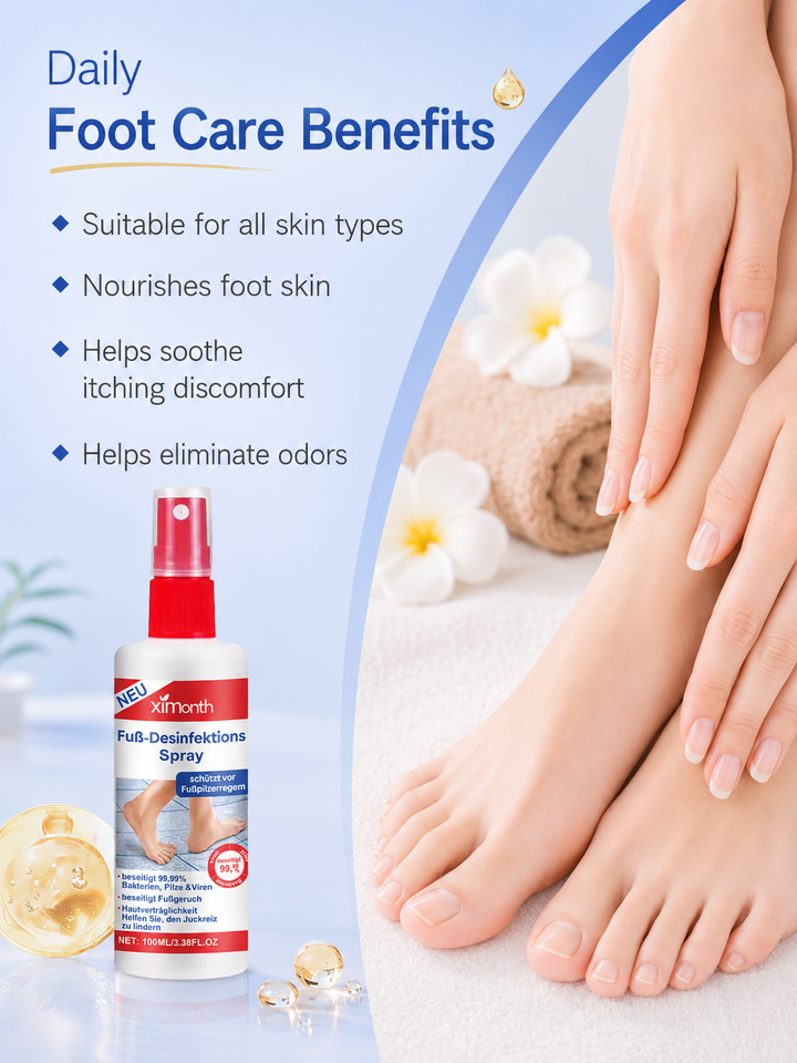 Foot Spray for Smelly Feet — Daily Cleansing & Freshness