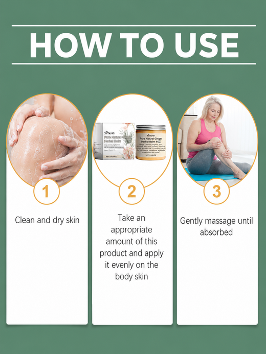 Ginger Massage Cream — Warming Relief for Joints & Body