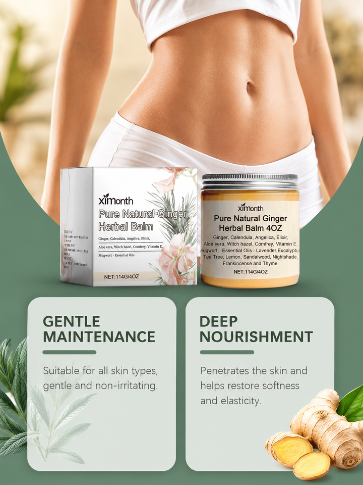 Ginger Massage Cream — Warming Relief for Joints & Body