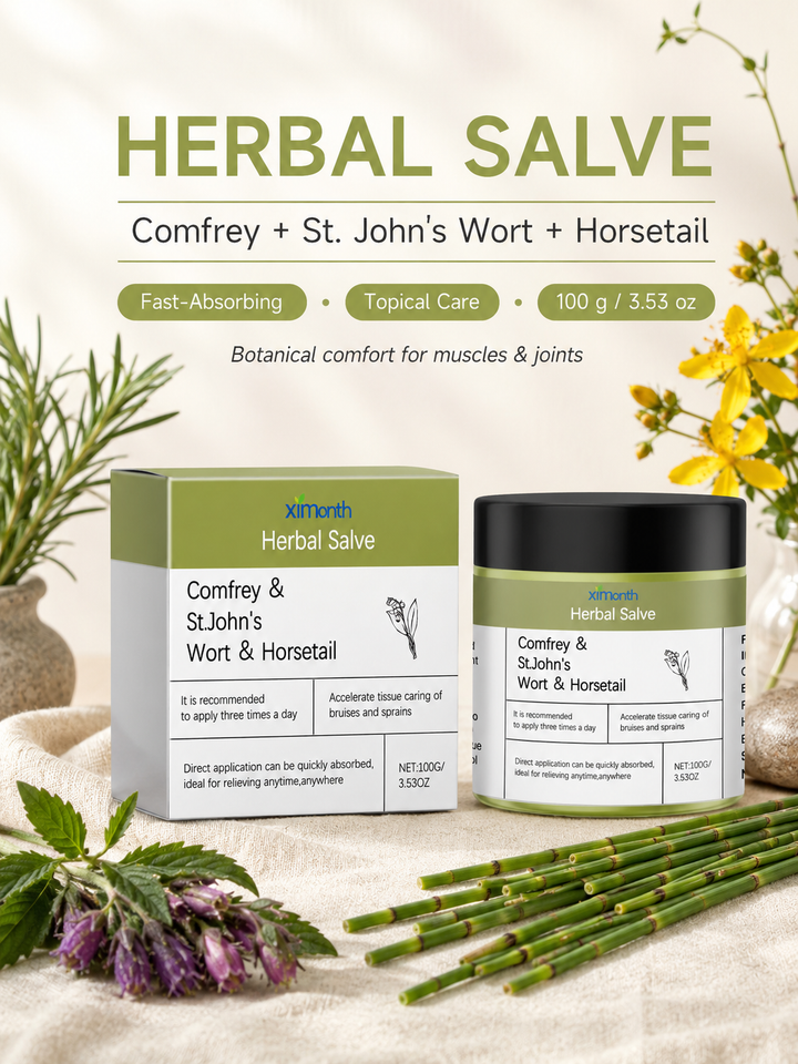 Herbal Joint Repair Cream — Comfrey & St. John's Wort