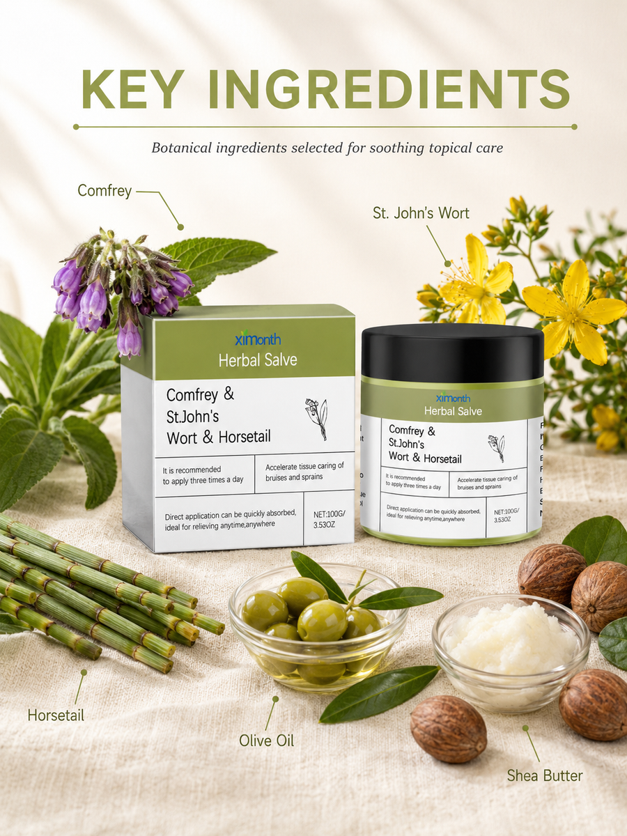 Herbal Joint Repair Cream — Comfrey & St. John's Wort