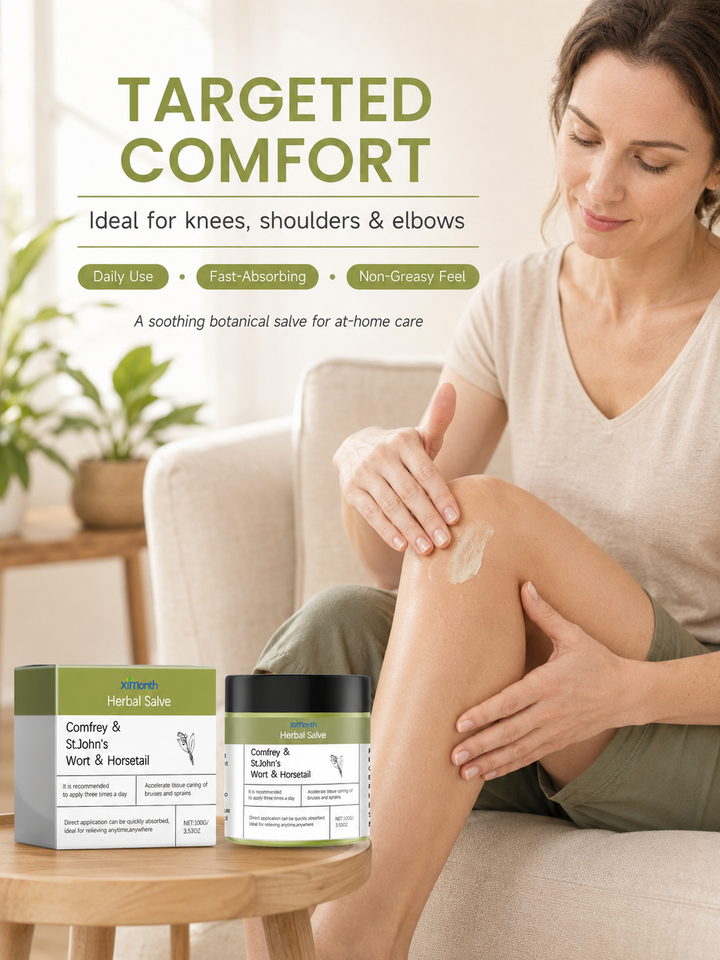 Herbal Joint Repair Cream — Comfrey & St. John's Wort