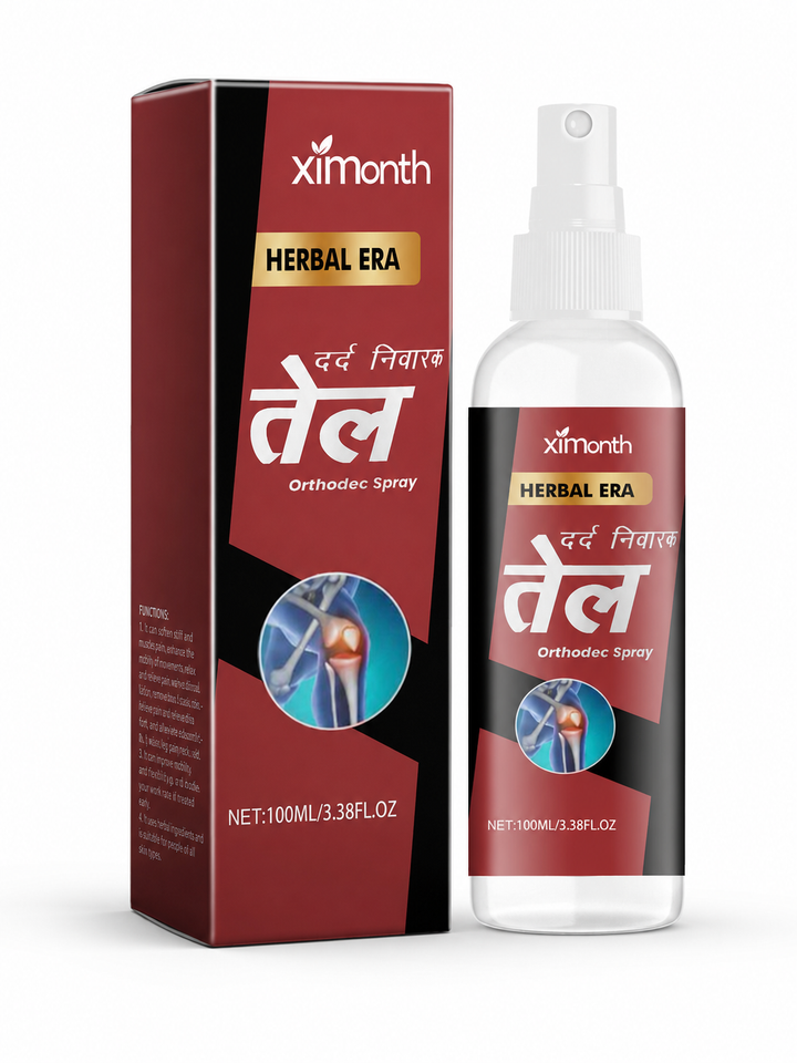 Herbal Joint & Muscle Pain Relief Spray — All-Day Coverage