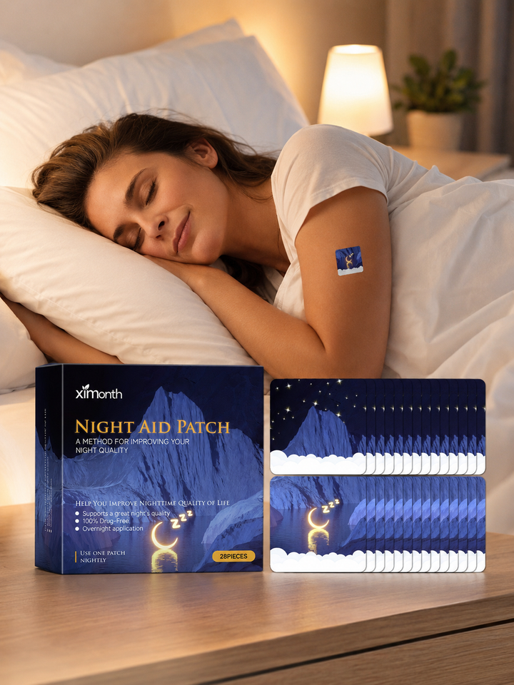 Herbal Sleep Patch — Drug-Free Overnight Aid | 28 Patches