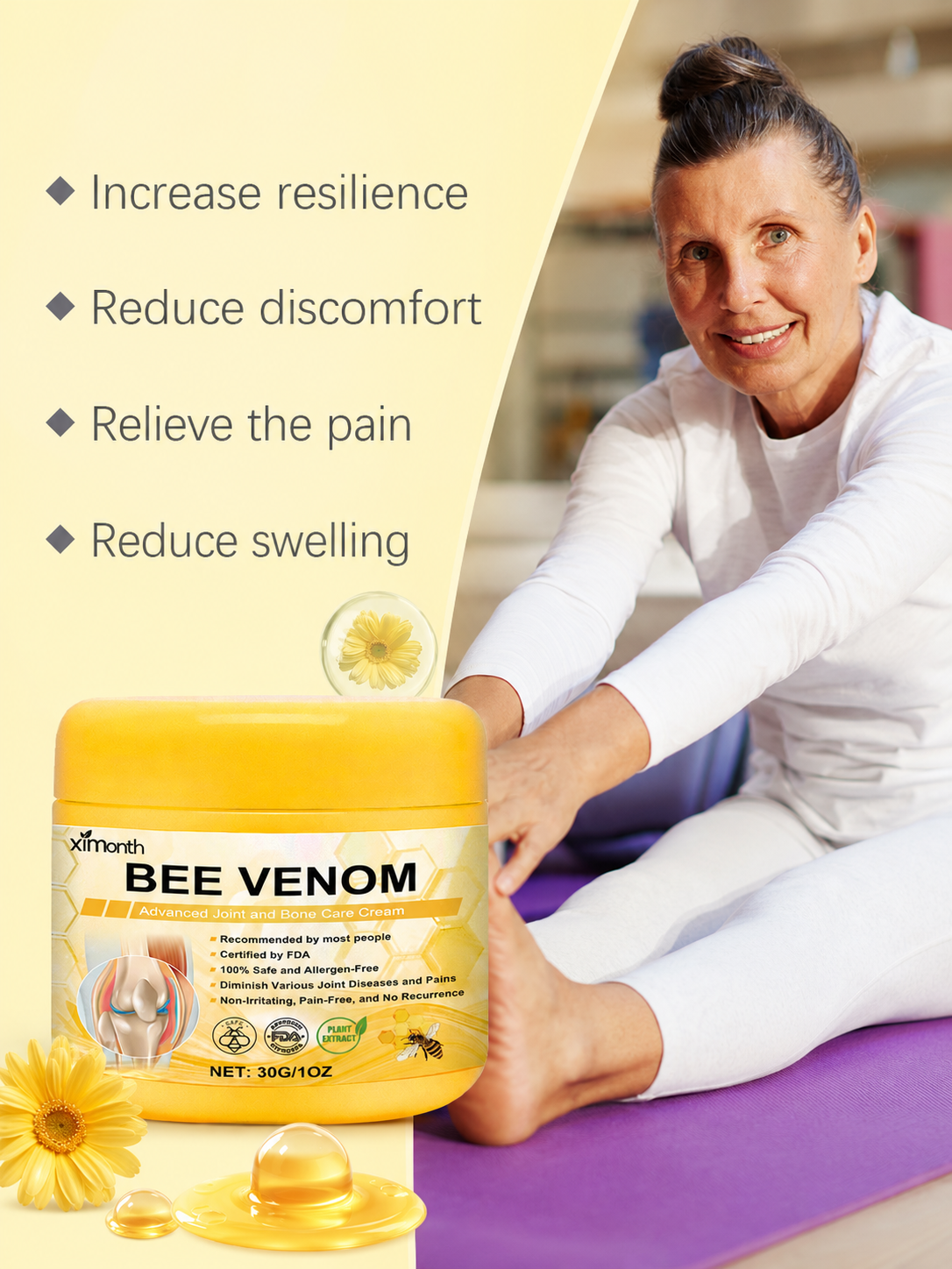 Joint Massage Repair Cream — Gentle Nourishment for Joints