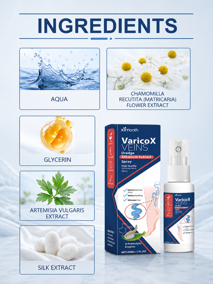 Leg Treatment Spray – Soothing Moisture for Protruding Legs