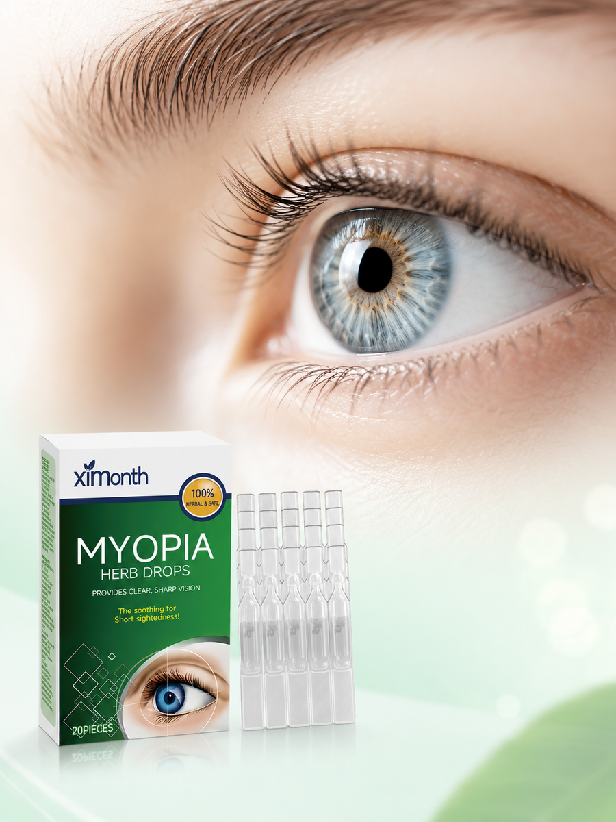 Herbal Eye Drops for Myopia Relief — 20 Single-Dose Vials