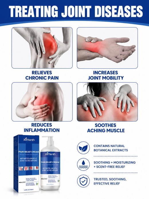Pain Relief Cream — Natural Botanical Relief for Arthritis