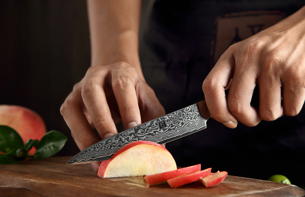 Damascus Kitchen Knife Set: 6-Piece Razor-Sharp Edge