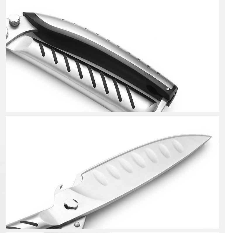 Detachable Kitchen Scissors With Chef Knife for Poultry