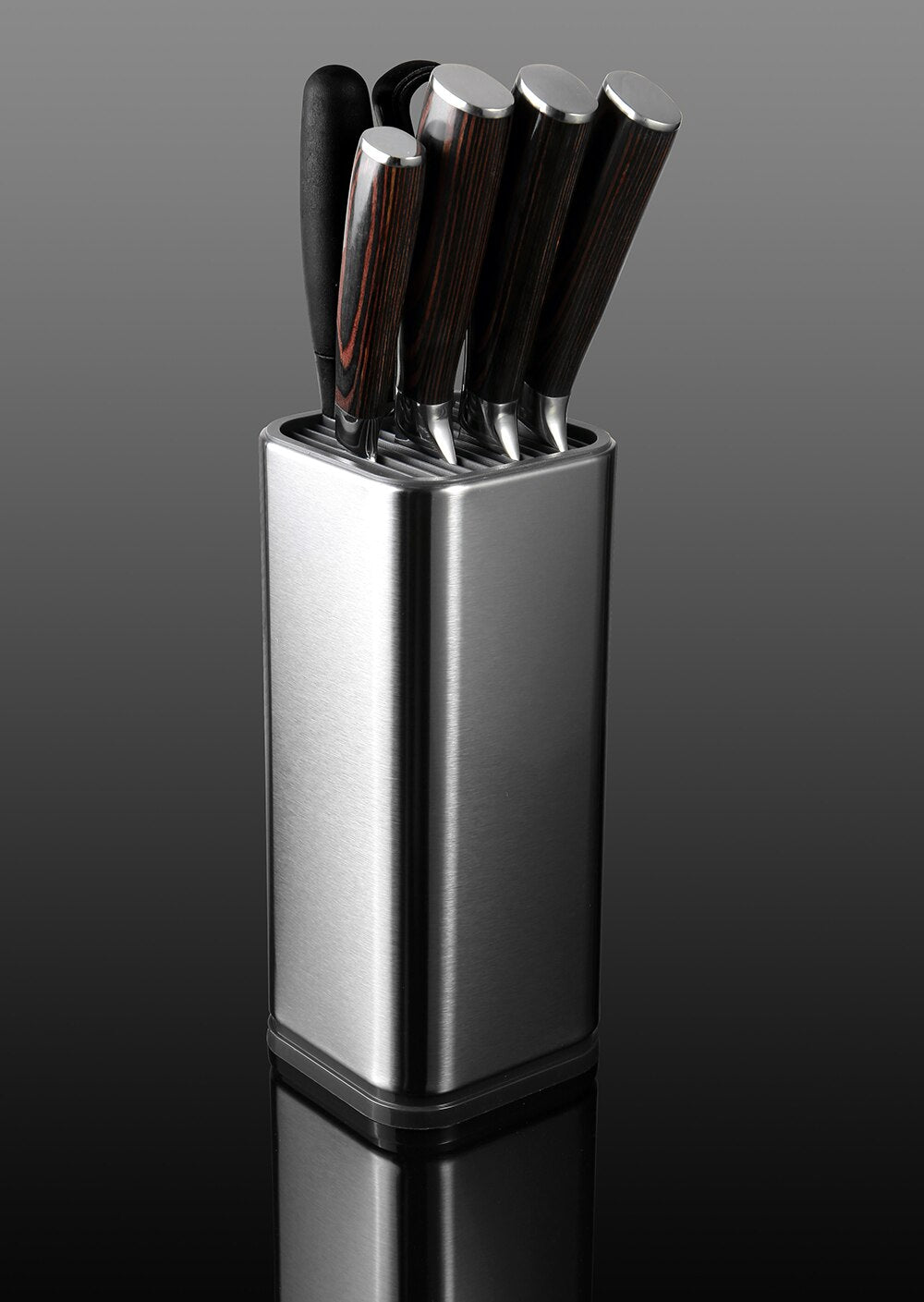 Stainless Steel Knife Holder for Tidy Counter Storage