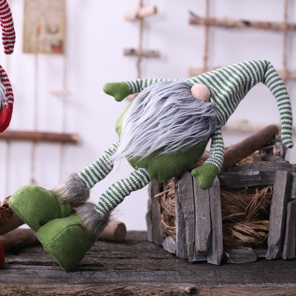 Christmas Gnome Decor for Cozy Holiday Mantel Displays