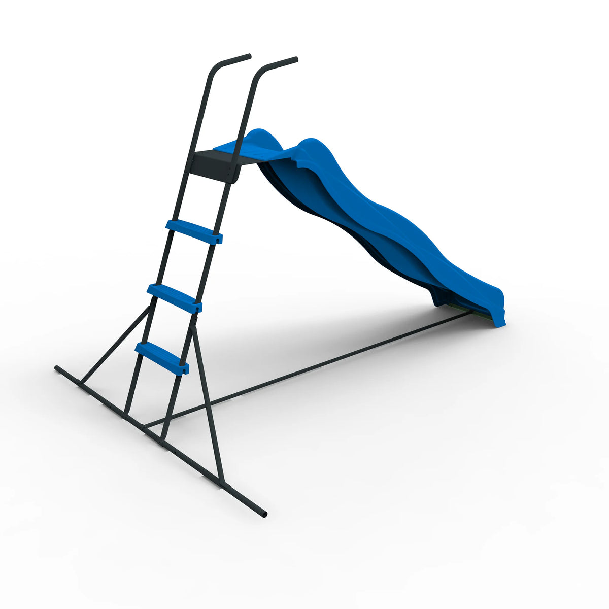 Freestanding Kids Plastic Slide: Indoor & Garden Play
