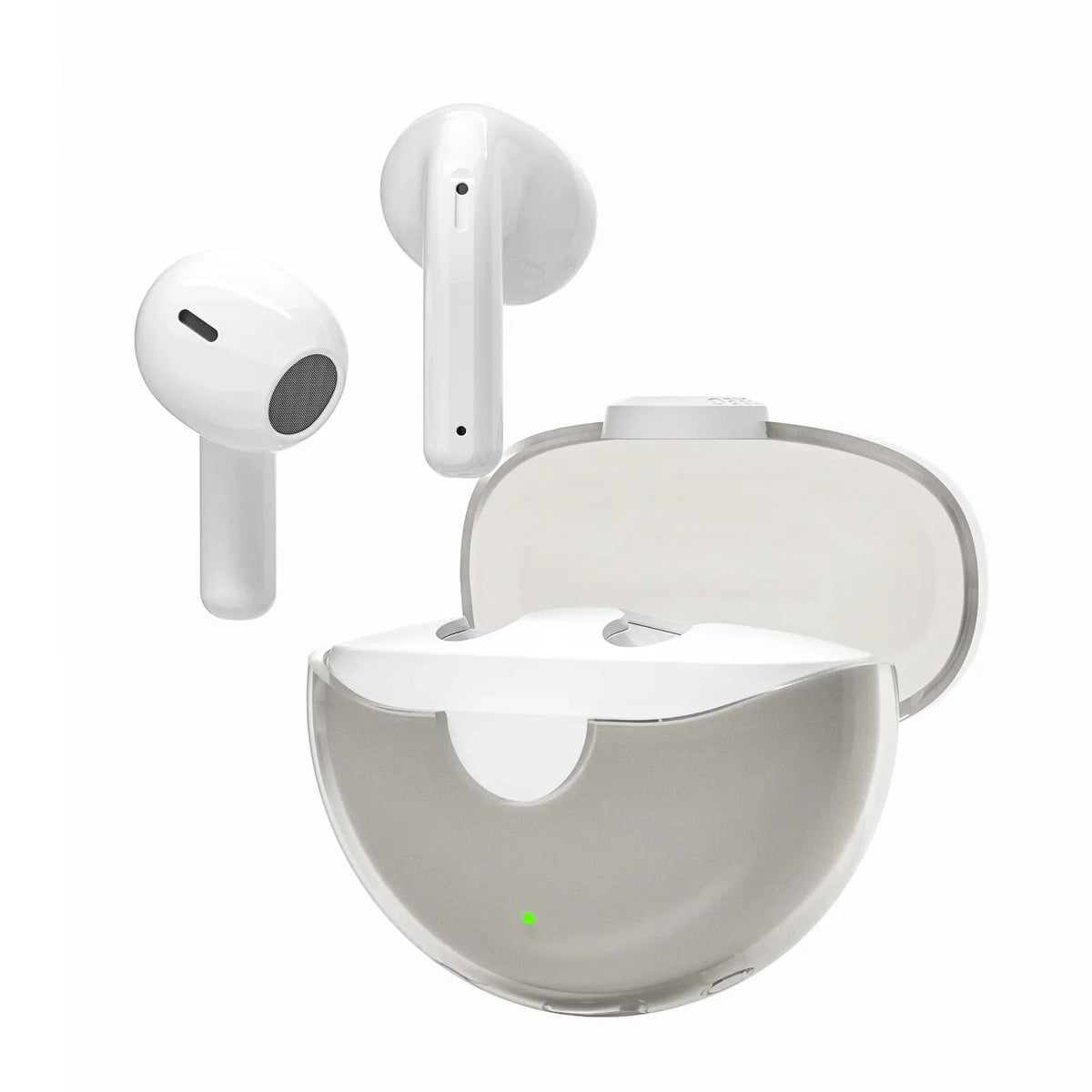 Transparent True Wireless Earbuds, Up to 24-Hour Battery