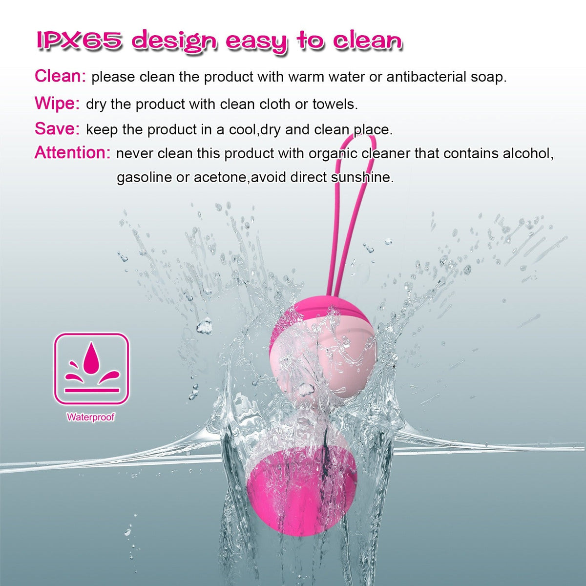 Kegel Exercise Balls for Graduated Pelvic Floor Training