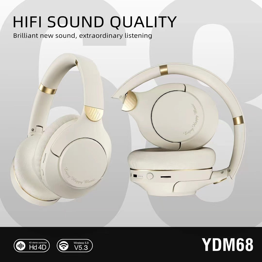 Wireless Gaming Headset with Low-Latency HiFi Sound