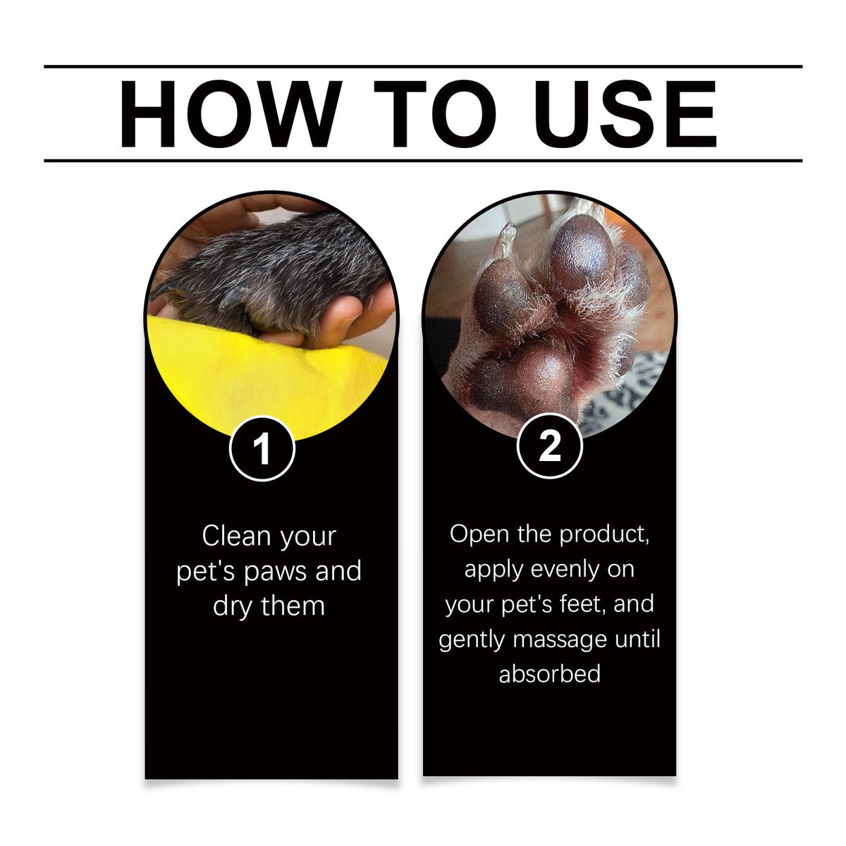 Pet Paw Balm Stick for Dry, Cracked Paw Pad Protection