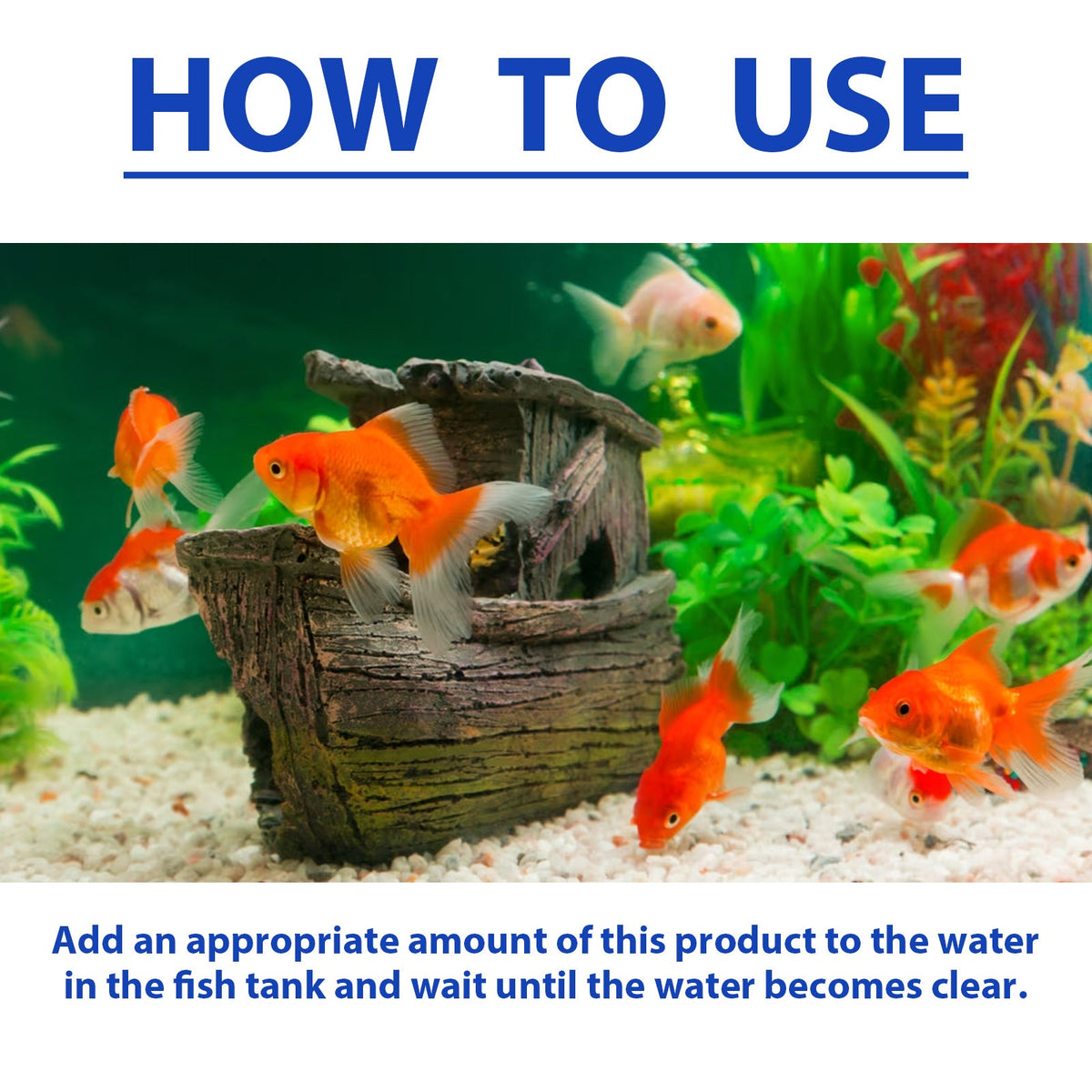 Aquarium Water Purifier Powder for Clearer, Fresher Water