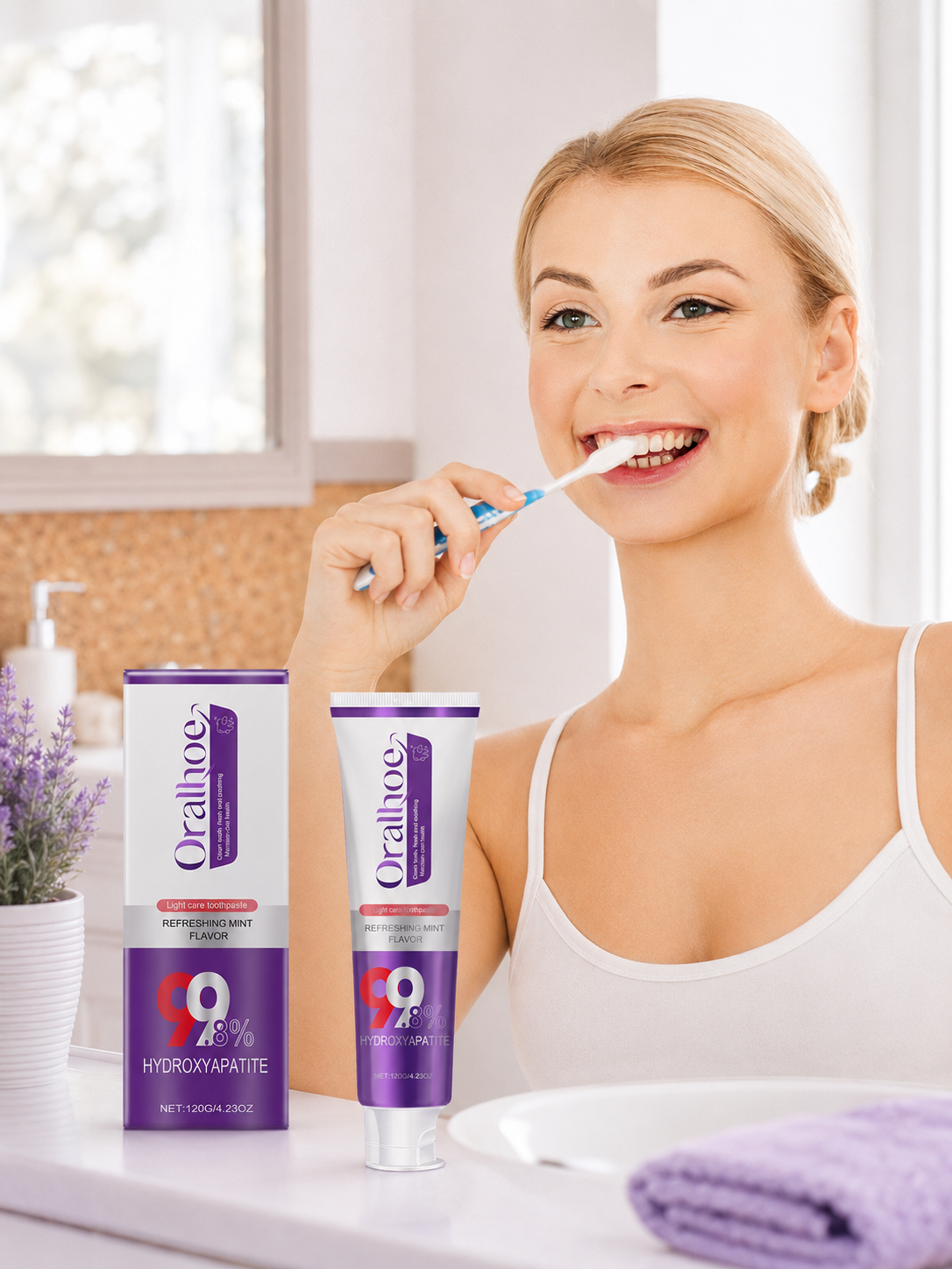 Yellow Stain Removal Toothpaste – 98% Hydroxyapatite