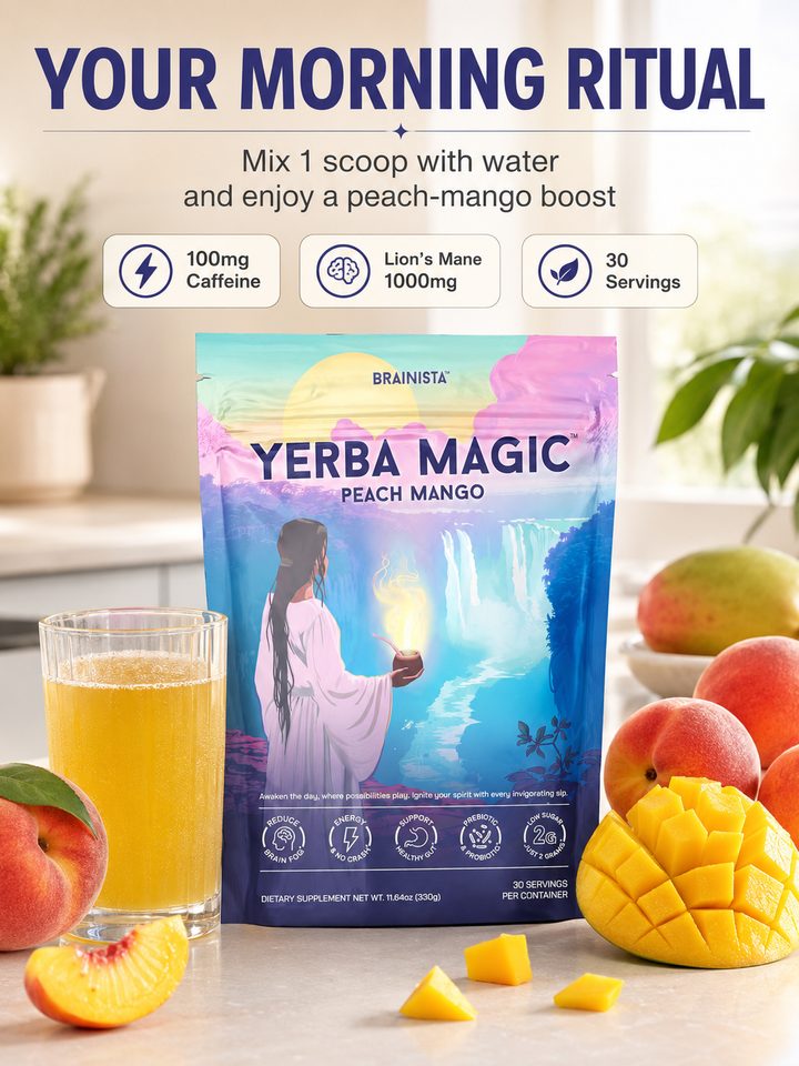 Yerba Magic Powder — Clear Focus & Sustained Energy, Gut Support