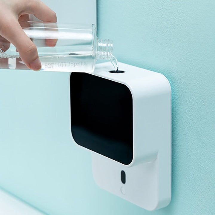 Touch-Free Foam Soap Dispenser with LED Battery Display