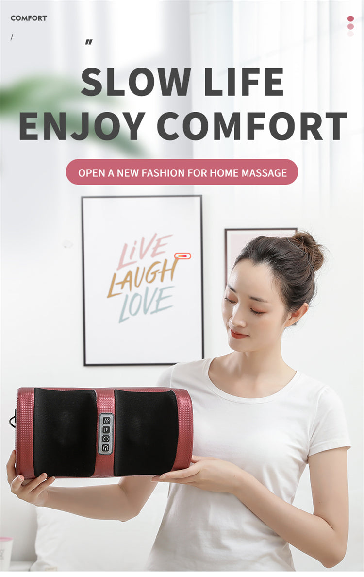 Foot Warming Massager with 360° Heated Kneading