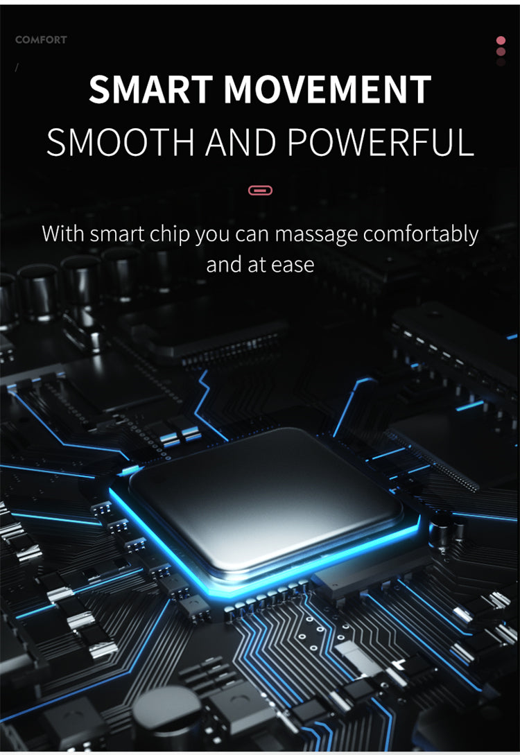 Foot Warming Massager with 360° Heated Kneading