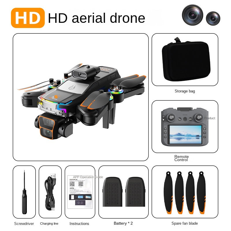 Foldable HD Camera Drone with Obstacle Avoidance Sensor