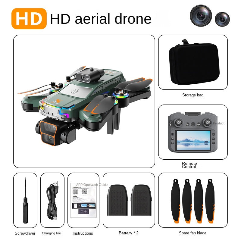 Foldable HD Camera Drone with Obstacle Avoidance Sensor