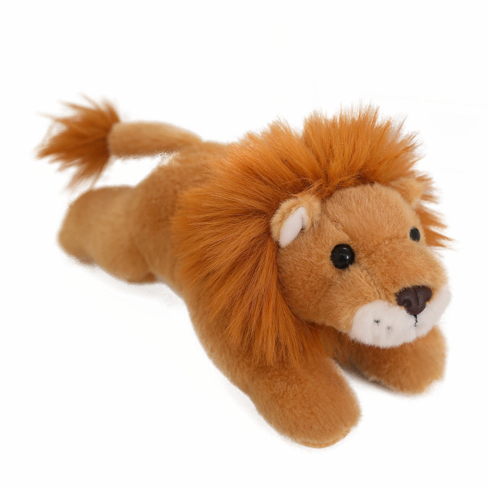 Zebra and Lion Plush Toys for Playful Nursery Decor