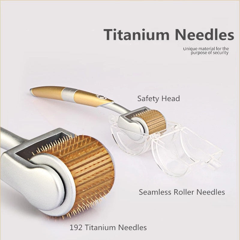Derma Roller 192 Titanium Needles for Facial Skin